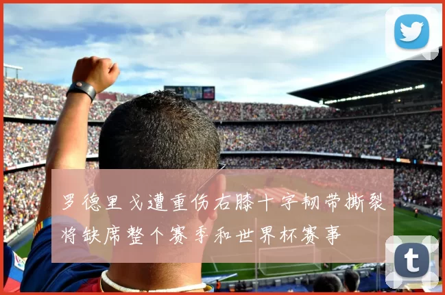 罗德里戈遭重伤右膝十字韧带撕裂将缺席整个赛季和世界杯赛事